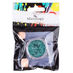 Blitz (NA038) - Teal Nail Art Glitter