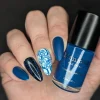 Blue Glaze (B578) - Blue Creme Stamping Polish