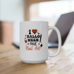 Boo Lover Ceramic Coffee Mug 15oz