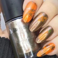 Bronze Tapestry (B564) - Brown Metallic Shimmer Stamping Polish