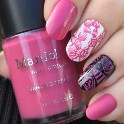 Bubblegum Pop: Sugar Rush (B556) - Muted Bubblegum Pink Cream Stamping Polish
