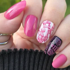 Bubblegum Pop: Sugar Rush (B556) - Muted Bubblegum Pink Cream Stamping Polish