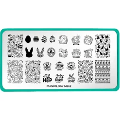 Bunny Bliss (M562) - Nail Stamping Plate