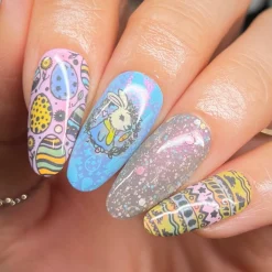 Bunny Bliss (M562) - Nail Stamping Plate