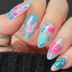Bunny Bliss (M562) - Nail Stamping Plate