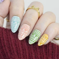 Bunny Bliss (M562) - Nail Stamping Plate