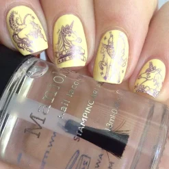 Buttercup (B341) - Creamy Yellow Stamping Polish