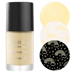 Buttercup (B341) - Creamy Yellow Stamping Polish