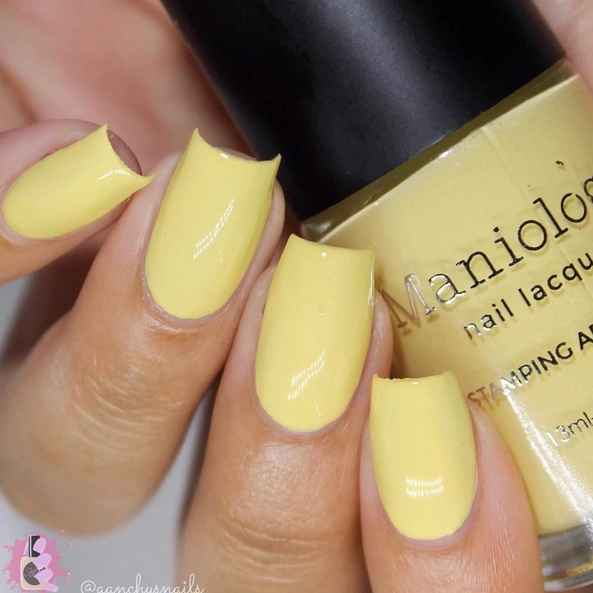 Buttercup (B341) - Creamy Yellow Stamping Polish