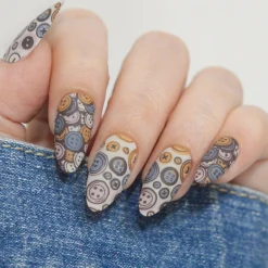 Button Collection (M645) - Nail Stamping Plate