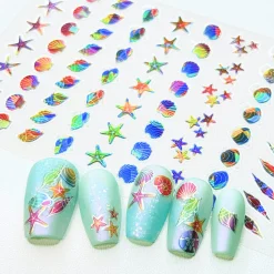 By the Seashore (MS-105) - Nail Art Sticker