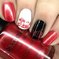 Candy Apple (B456) - Shimmer Red Stamping Polish