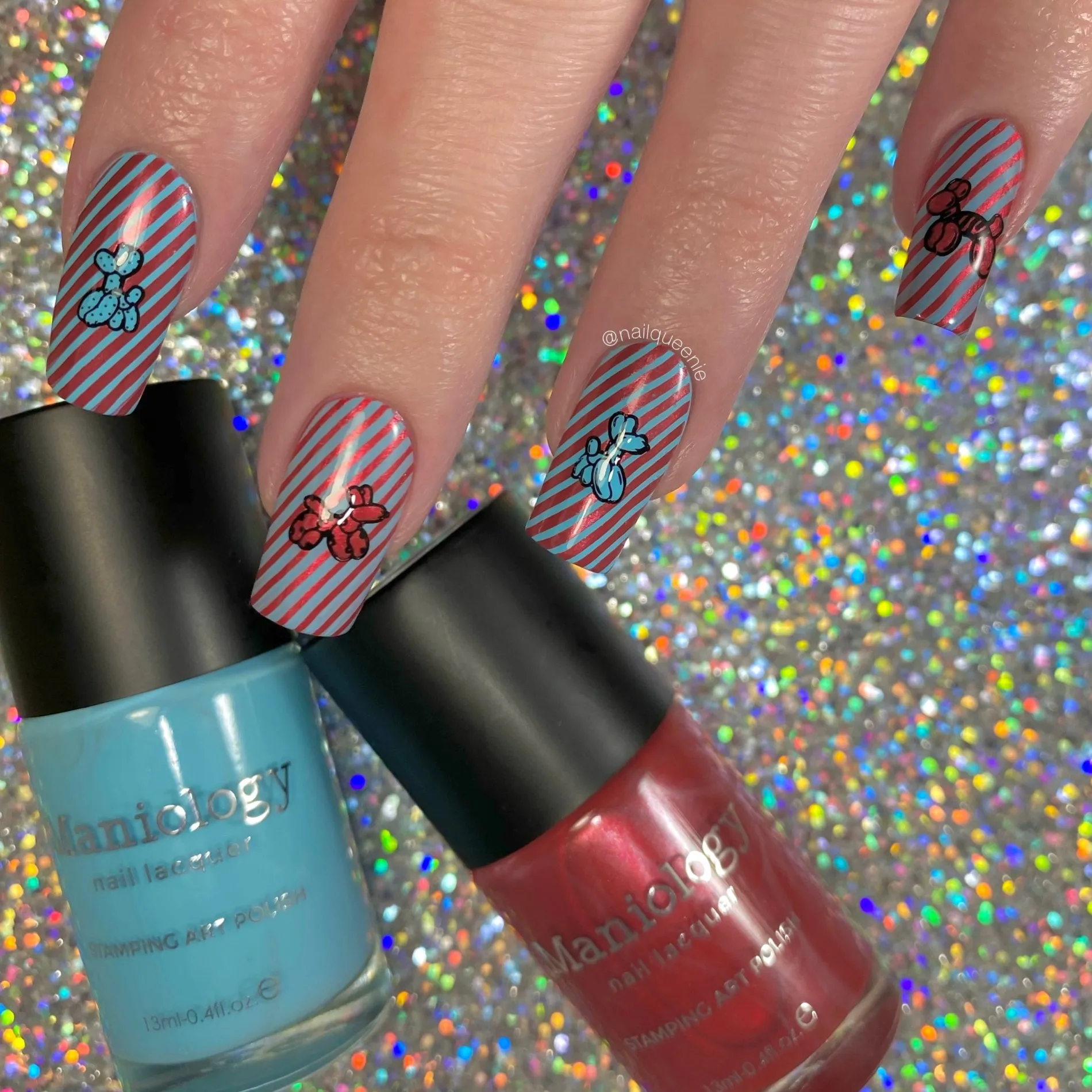 Candy Apple (B456) - Shimmer Red Stamping Polish
