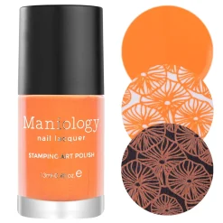 Carnation (B428) - Orange Cream Stamping Polish