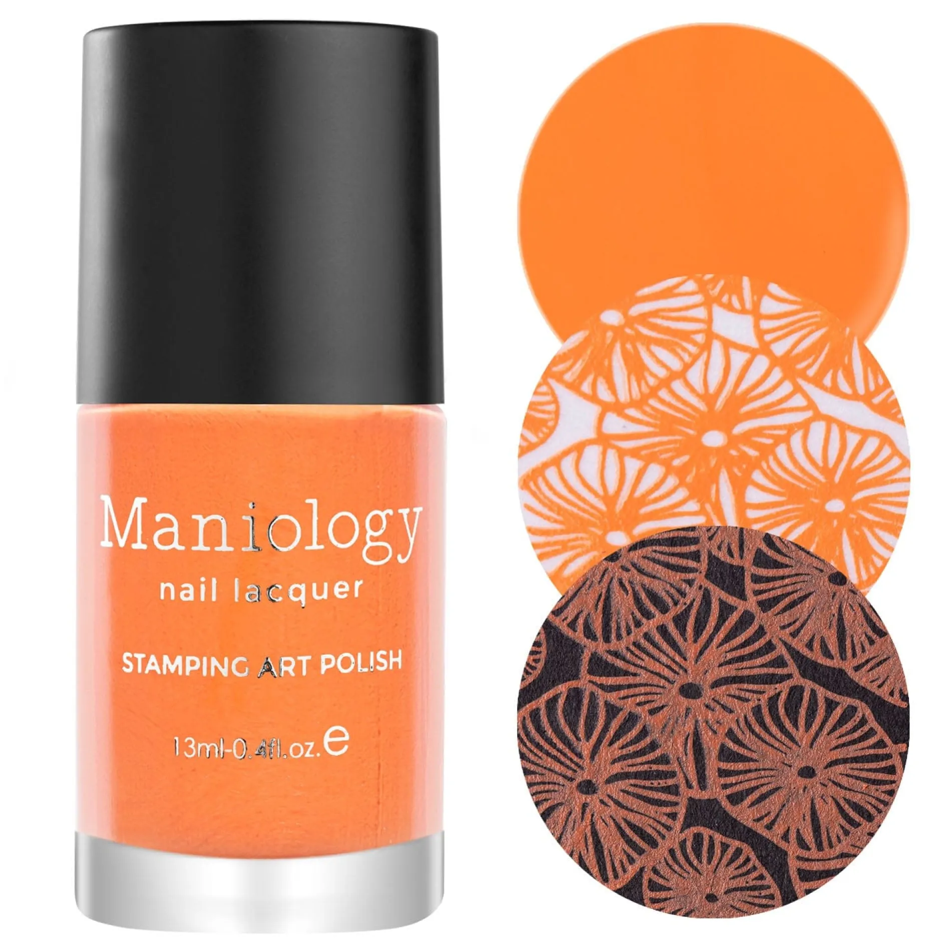 Carnation (B428) - Orange Cream Stamping Polish