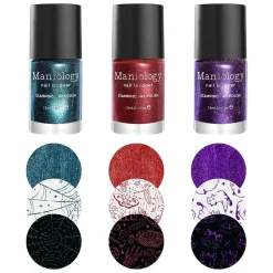 Casting Spells: 3-Piece Holo-Sanded Stamping Polish Set
