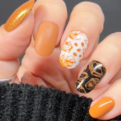 Catnap (B503) - Caramel Orange Stamping Polish