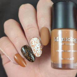 Catnap (B503) - Caramel Orange Stamping Polish