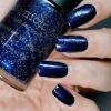 Celestial (B239) - Dark Navy Shimmer Stamping Polish