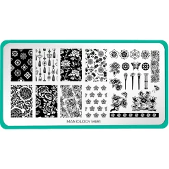 Ceremony Chic (M691) - Nail Stamping Plate