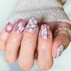 Ceremony Chic (M691) - Nail Stamping Plate