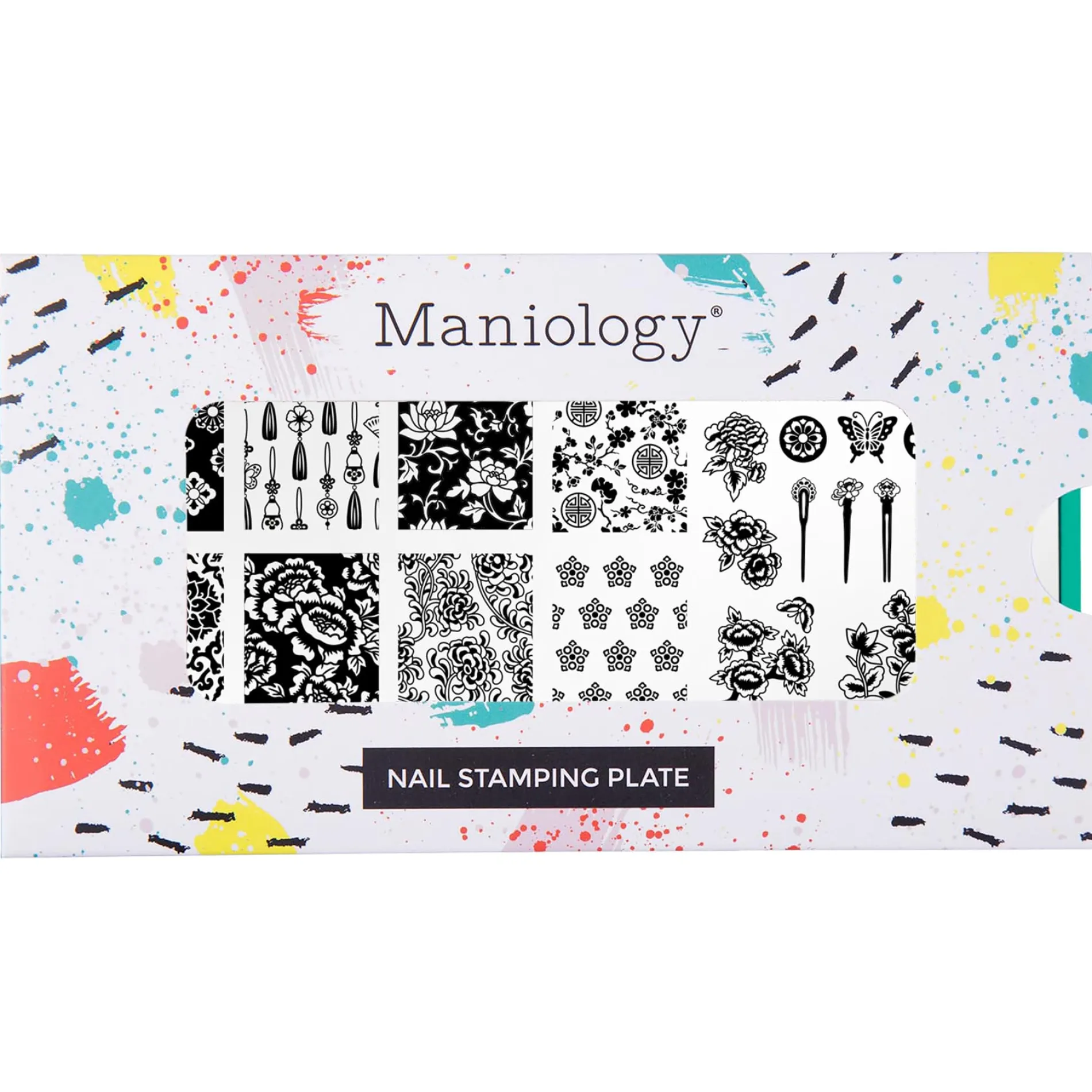Ceremony Chic (M691) - Nail Stamping Plate
