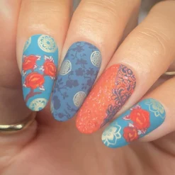 Ceremony Chic (M691) - Nail Stamping Plate