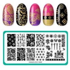 Ceremony Chic (M691) - Nail Stamping Plate