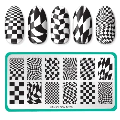 Checkmate (M326) - Nail Stamping Plate
