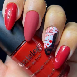 Cherry Bomb (B326) - Deep Red Stamping Polish