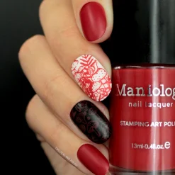 Cherry Bomb (B326) - Deep Red Stamping Polish