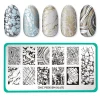 Chic Peek: Heart of Stone (BM-XL476) - Nail Stamping Plate