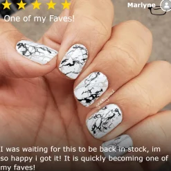Chic Peek: Heart of Stone (BM-XL476) - Nail Stamping Plate