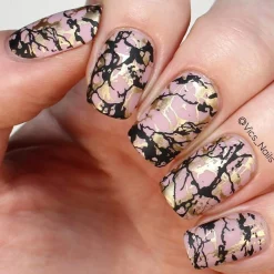 Chic Peek: Heart of Stone (BM-XL476) - Nail Stamping Plate