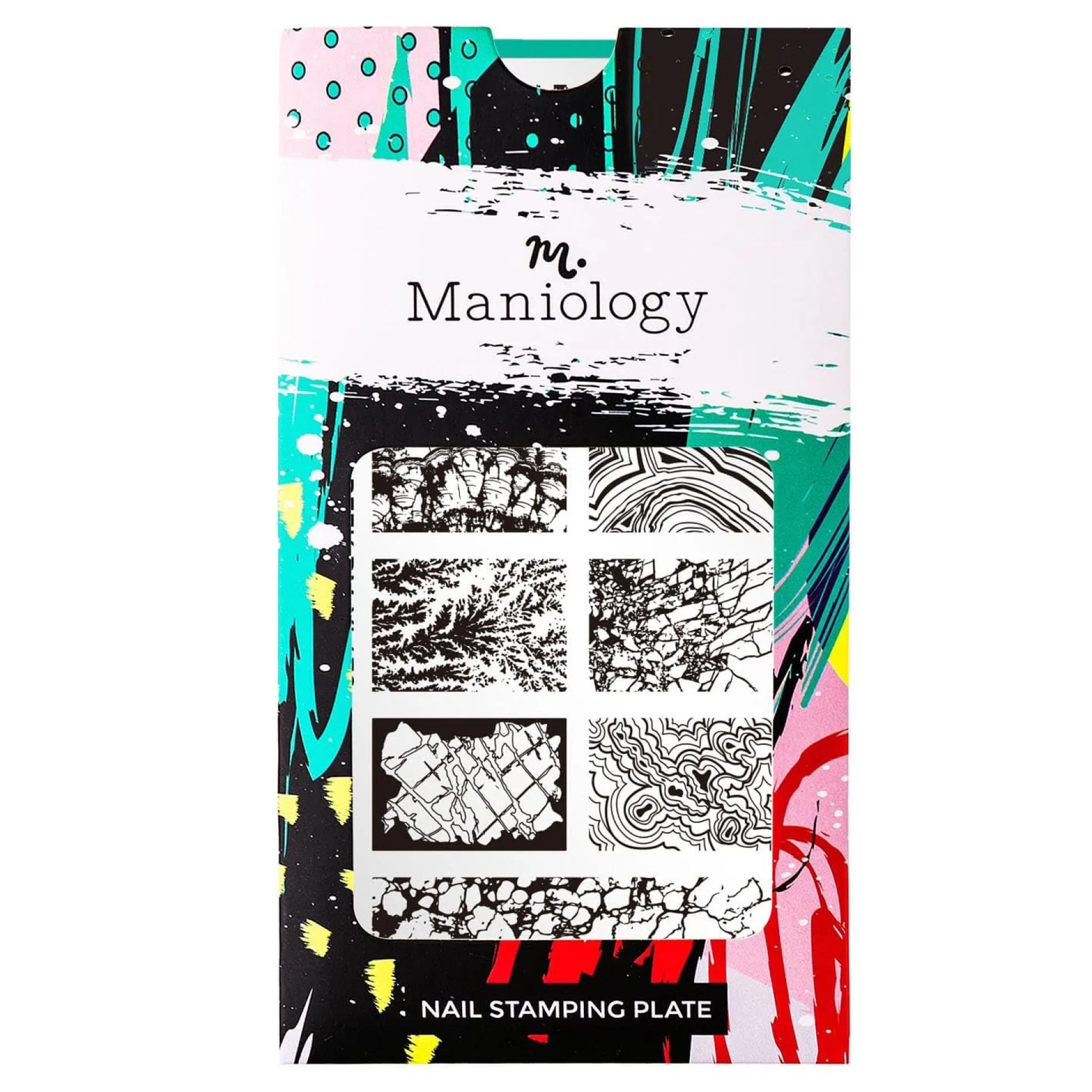 Chic Peek: Heart of Stone (BM-XL476) - Nail Stamping Plate