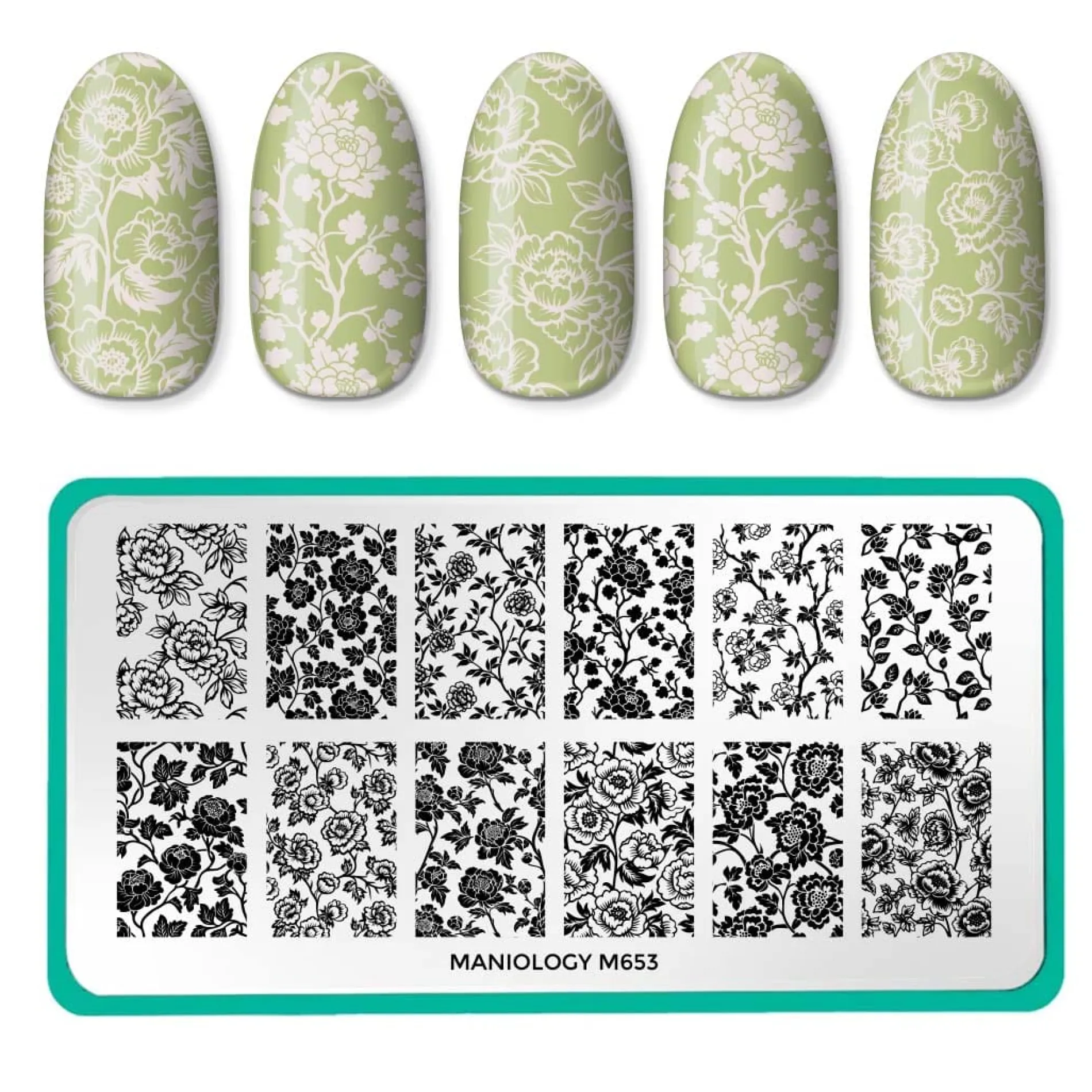 Chinoiserie (M653) - Nail Stamping Plate
