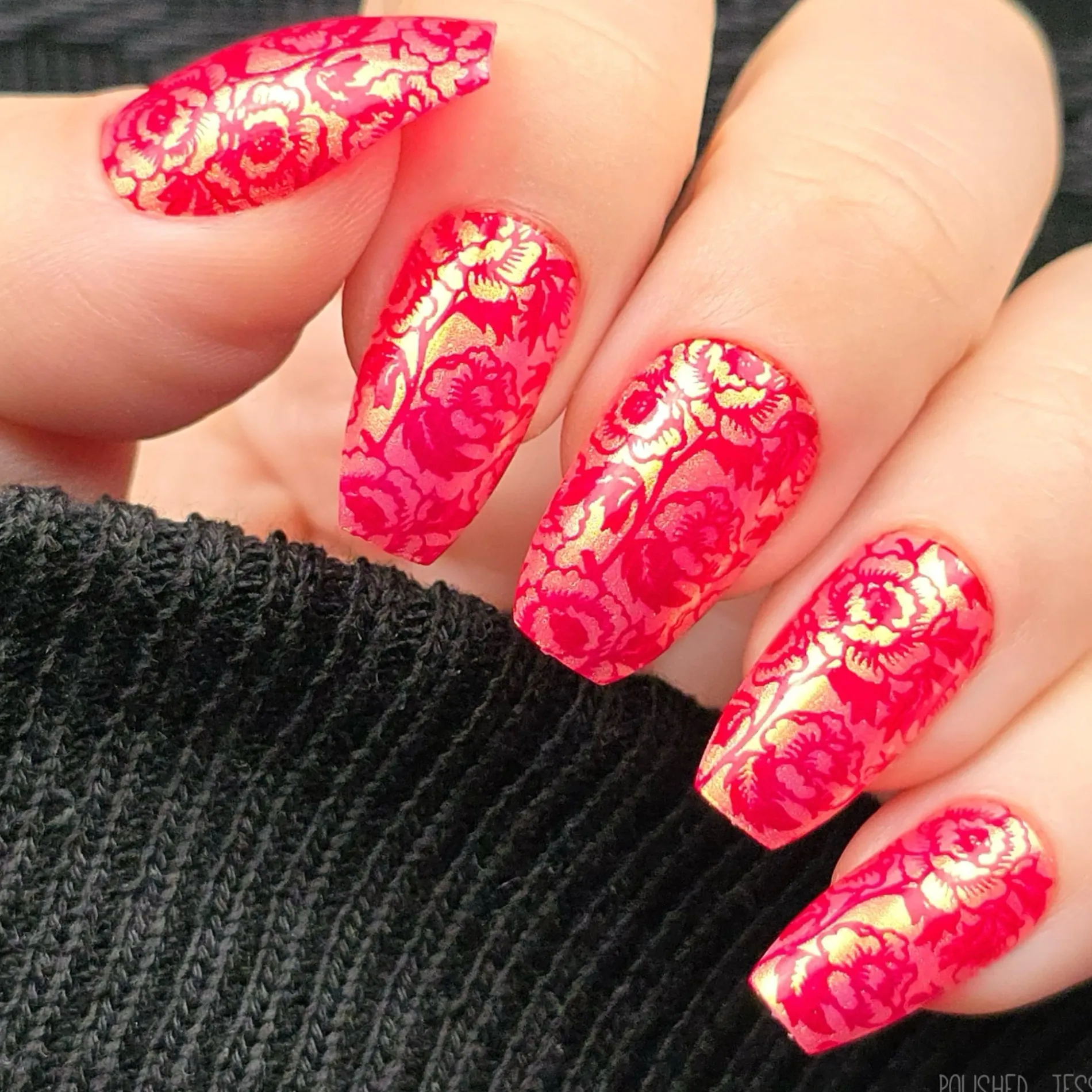 Chinoiserie (M653) - Nail Stamping Plate
