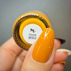Chonk (B512) - Cream Orange Stamping Polish