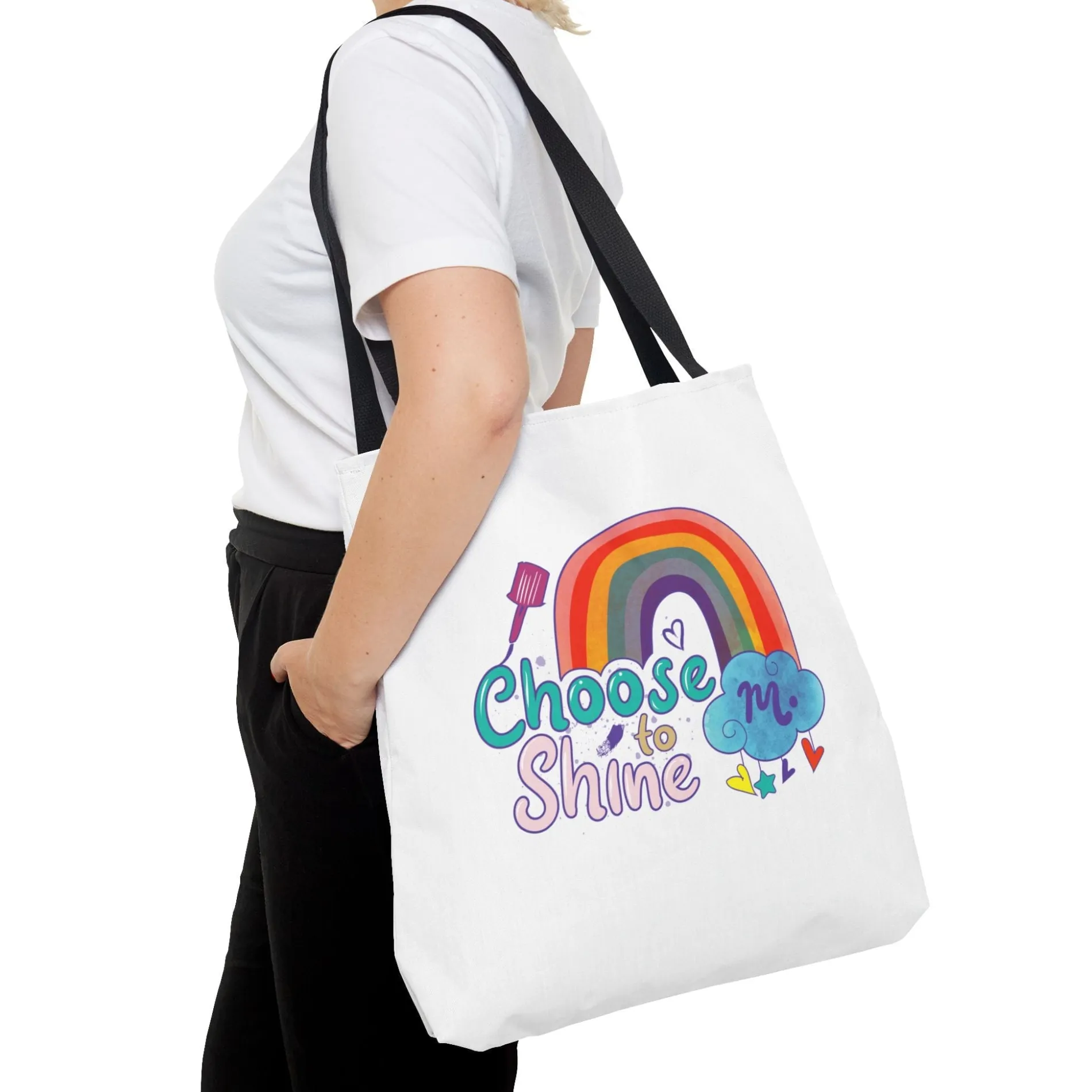 Choose to Shine - The Nail Artist Tote Bag