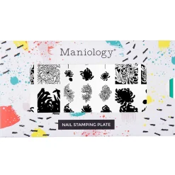 Chrysanthemum Blossoms (M664) - Nail Stamping Plate