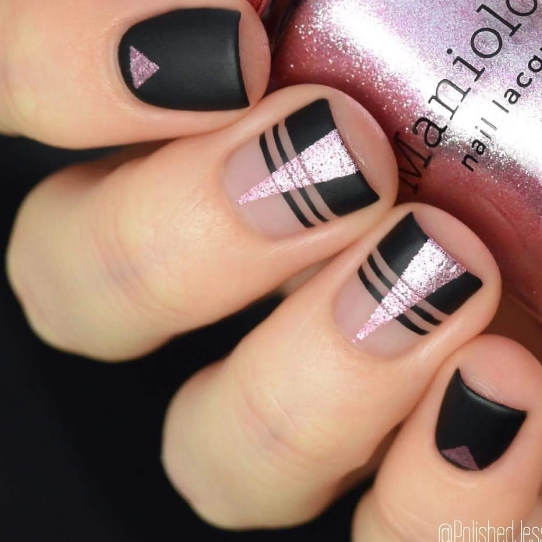 Classique: Love Your Accent (m053) - Nail Stamping Plate