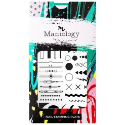 Classique: Love Your Accent (m053) - Nail Stamping Plate