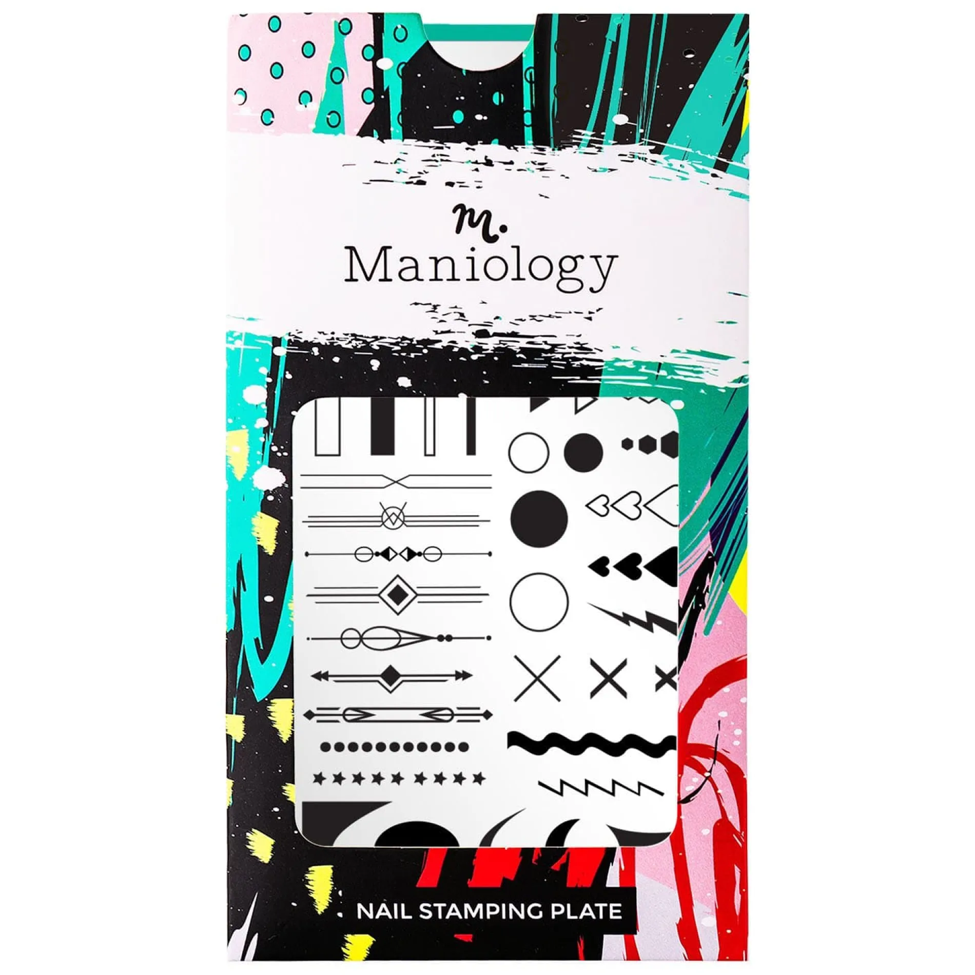 Classique: Love Your Accent (m053) - Nail Stamping Plate