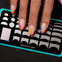 Classique: Pardon My French (m052) French Tip Manicure Nail Plate