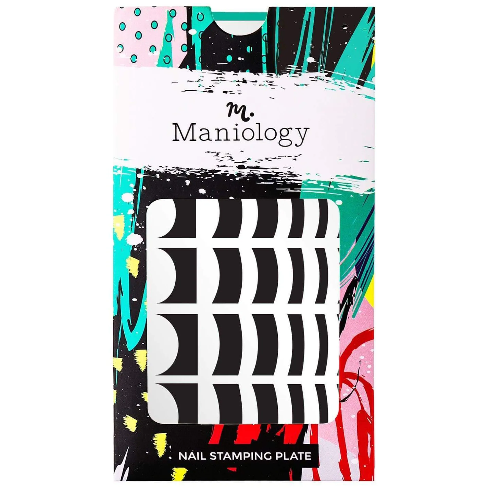 Classique: Pardon My French (m052) French Tip Manicure Nail Plate