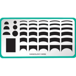 Classique: Pardon My French (m052) French Tip Manicure Nail Plate