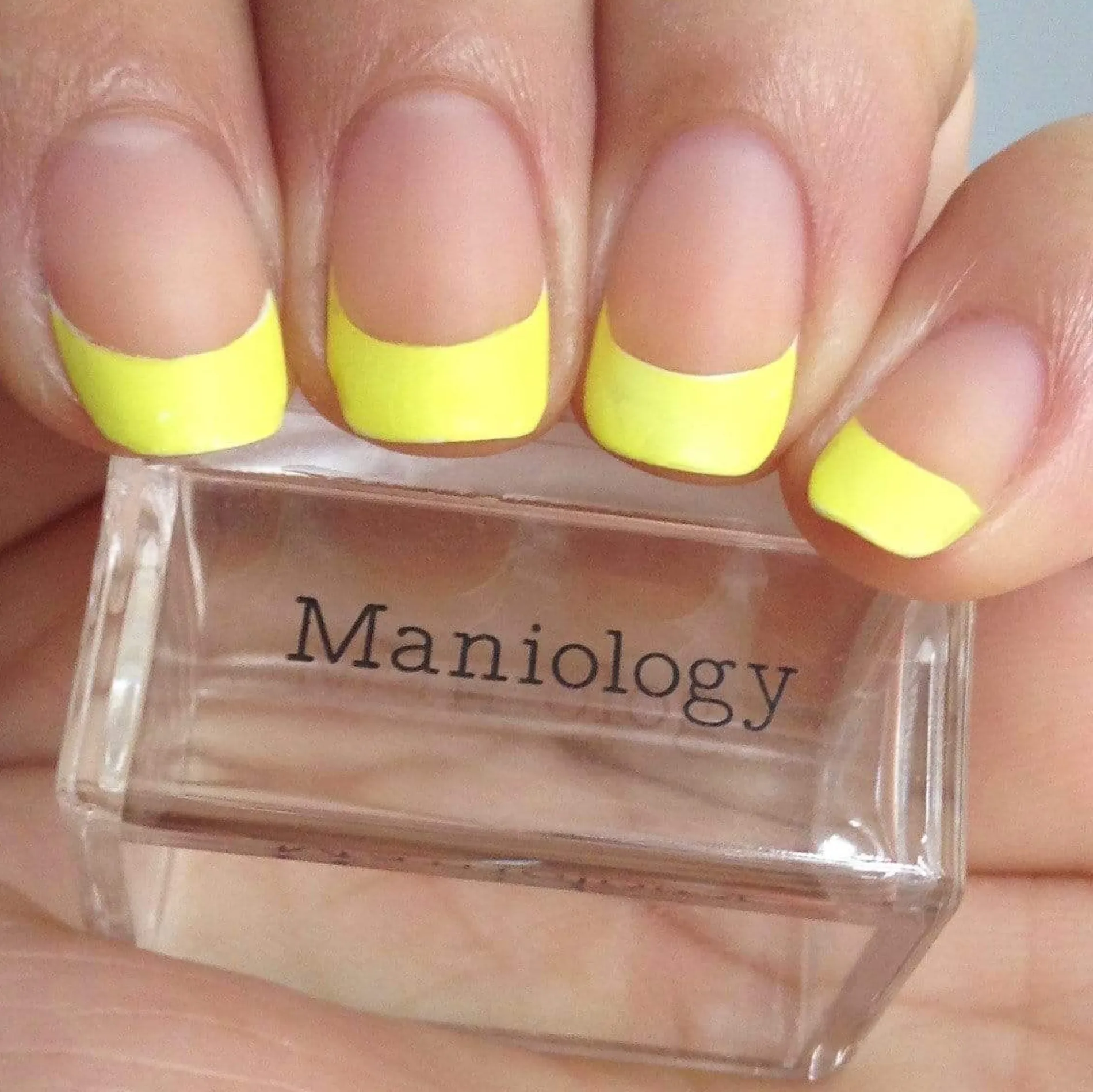 Classique: Pardon My French (m052) French Tip Manicure Nail Plate