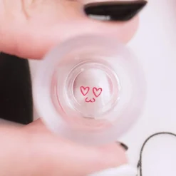 Clear Stamper Collection - Mini Dual Ended Clear Nail Art Stamper + Scraper Card