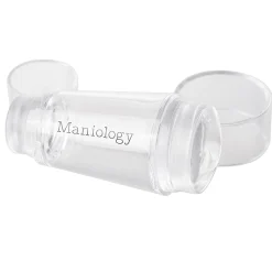 Clear Stamper Collection - Mini Dual Ended Clear Nail Art Stamper + Scraper Card