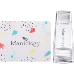 Clear Stamper Collection - Mini Dual Ended Clear Nail Art Stamper + Scraper Card
